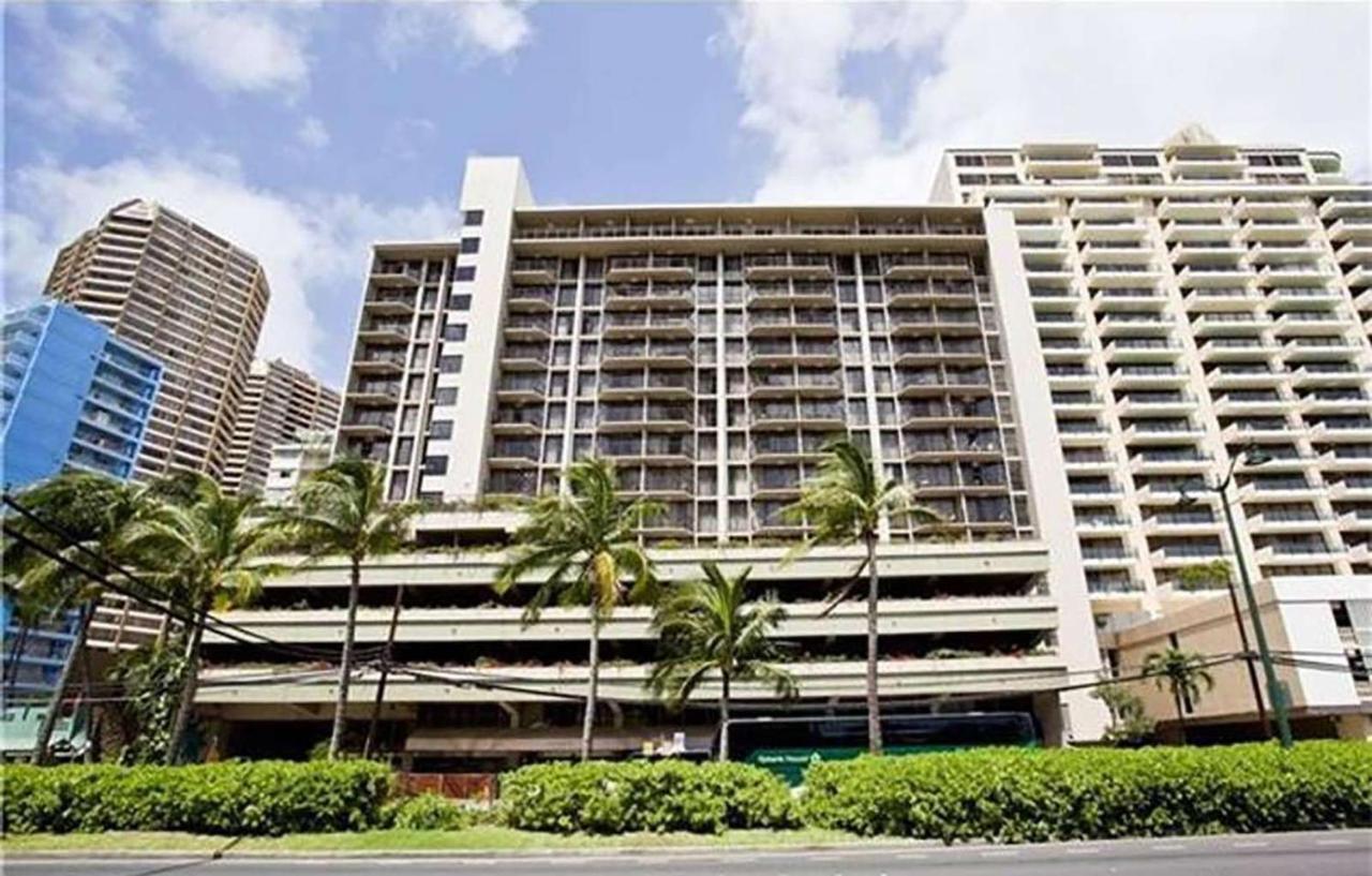 Renovated With City View At Aqua Palms Waikiki Honolulu Bagian luar foto